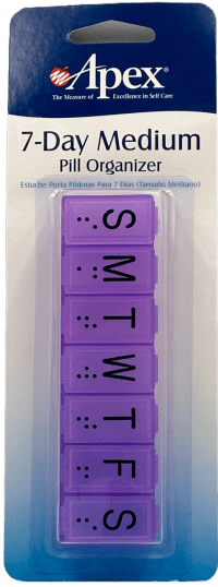 Apex - 7 Day Medium Pill Organizer