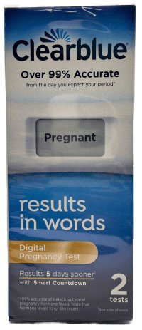 Clearblue Digital Pregnancy Test - 2 Tests