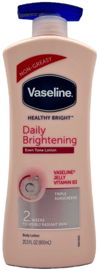 Vaseline Daily Brightening - Body Lotion - 20.3 FL OZ